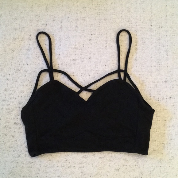Brandy Melville Other - Brandy Melville Crossed Bralette